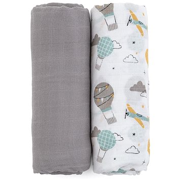 

PETITE&MARS Misty Grey Planes 2v1 120 × 120 cm, 2 ks