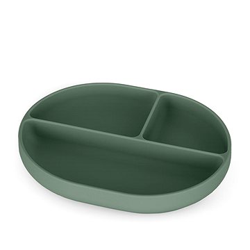 

PETITE&MARS Talířek silikonový oválný Take&Match Misty Green