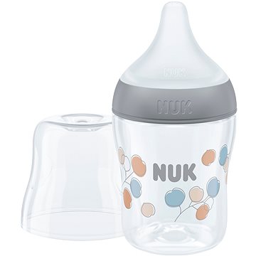 

NUK Perfect Match s kontrolou teploty 150 ml šedá