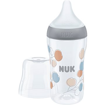 

NUK Perfect Match s kontrolou teploty 260 ml šedá