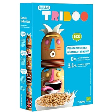 

SMILEAT Bio cereální kroužky bez přidaného cukru 300 g