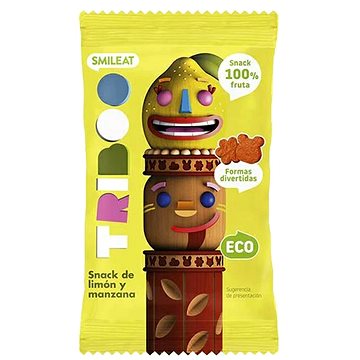 

SMILEAT Bio 100% ovocné měkké bonbónky jablko a citrón 25 g