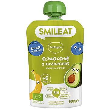 

SMILEAT Bio kapsička jablko, banán, avokádo a borůvky 100 g