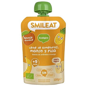 

SMILEAT Bio kapsička mandlové mléko, jablko, ananas, mango a banán 100 g
