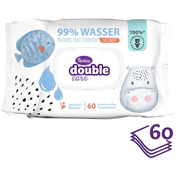 

VIOLETA Double Care pro děti 60 ks