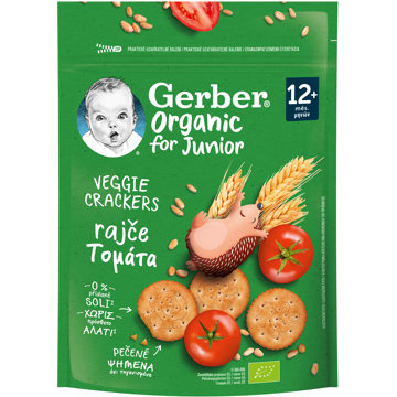 

GERBER Organic krekry s rajčaty 100 g