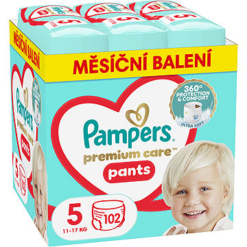 

PAMPERS Premium Care Pants vel. 5 (102 ks)