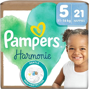 

PAMPERS Harmonie Nappies vel. 5 (21 ks)