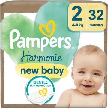 

PAMPERS Harmonie Nappies vel. 2 (32 ks)