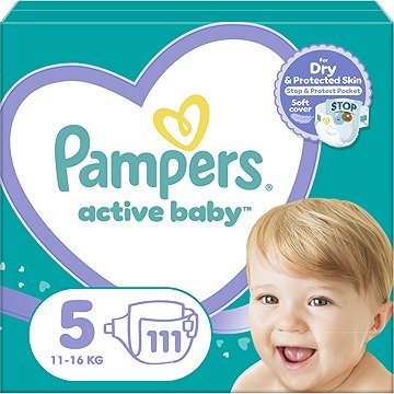 

PAMPERS Active Baby vel. 5 (111 ks)