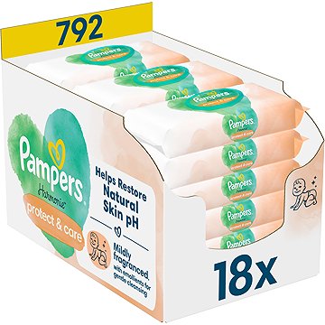 

PAMPERS Harmonie Protect & Care Baby 18× 44 ks