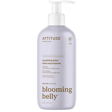 

ATTITUDE Blooming Belly Přírodní vyživující tělové mléko nejen pro těhotné s arganem 473 ml