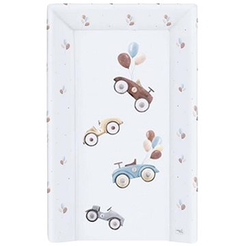 

CEBA BABY přebalovací podložka měkká 50 × 80 cm trojhranná, Retro Cars