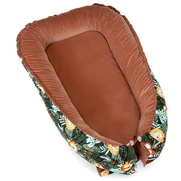 

T-TOMI hnízdečko pro miminko Velvet, Jungle