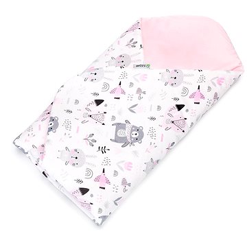 

T-TOMI rychlozavinovačka Velvet, Pink Bears