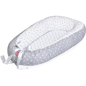 

SCAMP Soft Little Heart White Grey