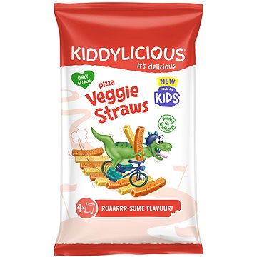 

Kiddylicious tyčinky zeleninové s příchutí pizza 48 g (4× 12 g)
