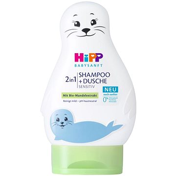 

HiPP Babysanft šampón na vlasy i tělo (lachtan) 200 ml