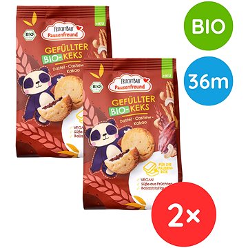 

FruchtBar BIO plněné sušenky kešu, datle, kakao 2× 120 g