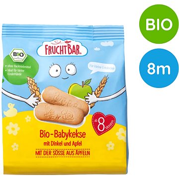 

FruchtBar BIO špaldové sušenky s jablky 100 g