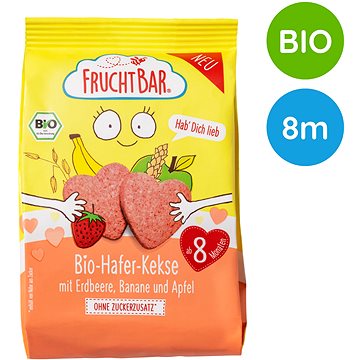 

FruchtBar BIO ovesné sušenky s ovocem 100 g