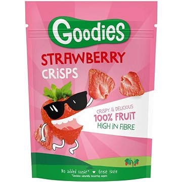

Goodies 100 % jahodové plátky 12 g