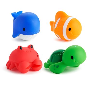 

Munchkin stříkající zvířatka do koupele, ocean, 4 ks