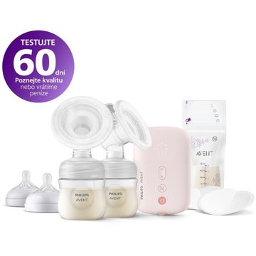 

Philips AVENT elektrická odsávačka DUO SCF397/31