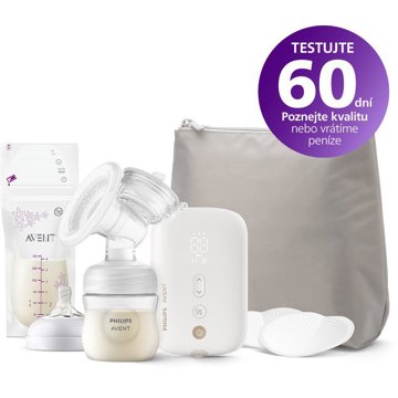 

Philips AVENT elektrická odsávačka Premium nabíjecí SCF396/31