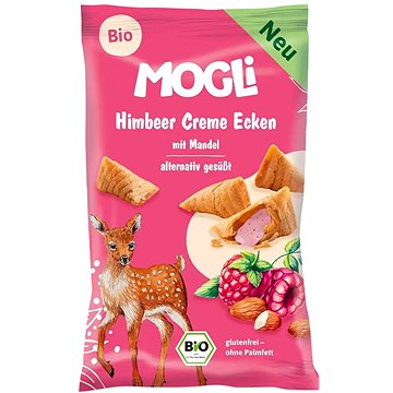 

MOGLi BIO plněné malinové taštičky 30 g