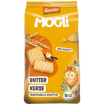 

MOGLi BIO máslové sušenky s vanilkou Bourbon (certifikace Demeter) 125 g