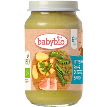 

BABYBIO BIO hrášek a brambory s lososem 200 g