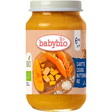 

BABYBIO BIO mrkev dýně a rýže 200 g