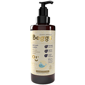 

Beggs Dětský sprchový gel na tělo i vlasy 200 ml