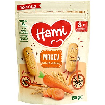 

Hami dětské sušenky mrkev 150 g
