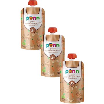 

SALVEST Ponn BIO Kuřátko s těstovinami 3× 120 g