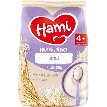 

Hami Moje první kaše nemléčná rýžová 4+, 170 g