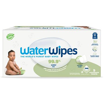 

WATERWIPES Soapberry bez obsahu plastů 540 ks (9× 60 ks)