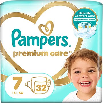

PAMPERS Premium Care Vel. 7 (32 ks)