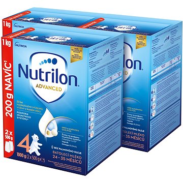 

Nutrilon 4 Advanced batolecí mléko 3× 1 kg, 24+