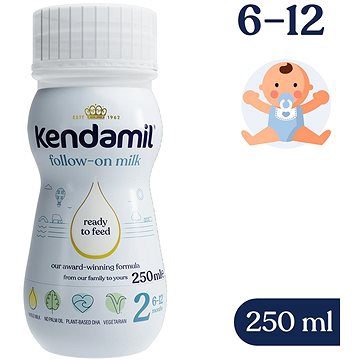 

Kendamil Tekuté pokračovací mléko 2 (250 ml)