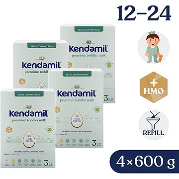 

Kendamil Premium Box 3 HMO+ (4× 600 g)