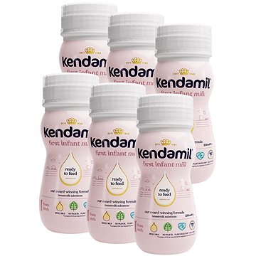 

Kendamil Tekuté počáteční kojenecké mléko 1 (6× 250 ml)