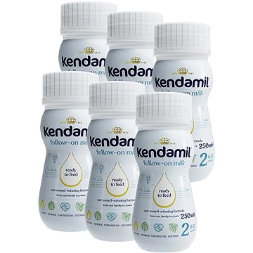 

Kendamil Tekuté pokračovací mléko 2 (6× 250 ml)
