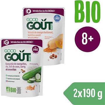 

Good Gout BIO Kapsičky nové chutě (2× 190 g)