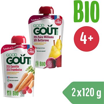

Good Gout BIO Kapsičky ovoce a zelenina (2× 120 g)