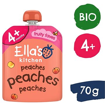

Ella's Kitchen BIO Broskvová svačinka 70 g
