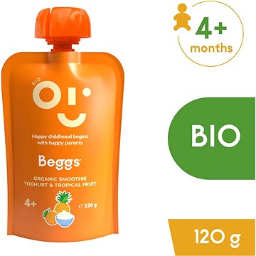 

Beggs BIO Smoothie s jogurtem a tropickým ovocem 120 g