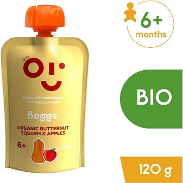 

Beggs BIO Máslová dýně a jablka 120 g