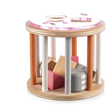 

ZOPA Dřevěná aktivity vkládačka pink